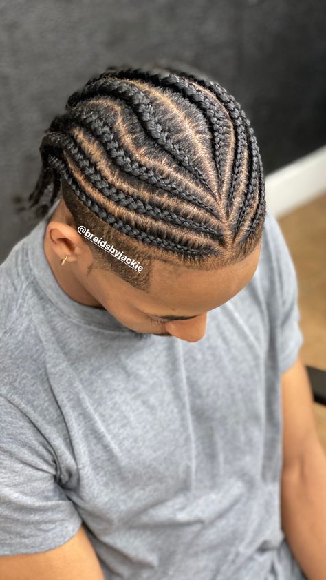 Corn Rolls Braids Hairstyles Men, Fade Braids, Avangard Fashion, Cornrow Styles For Men, Cornrow Braids Men, Braids With Fade, Corn Rows, Braid Styles For Men, Boy Braids Hairstyles