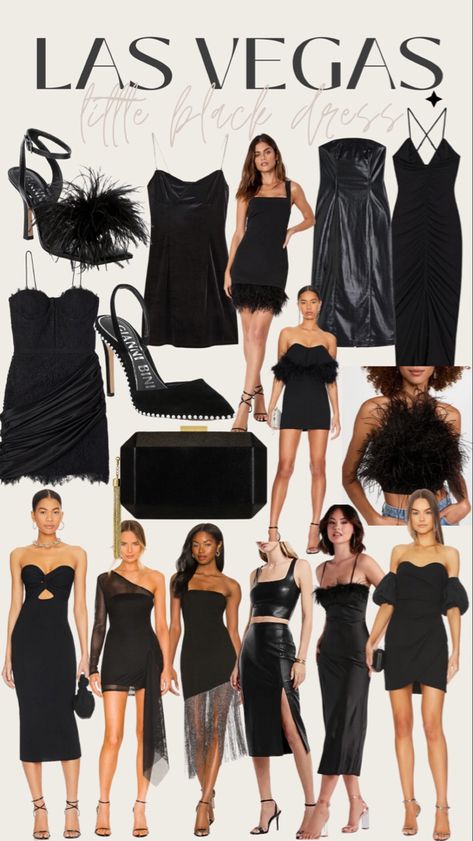 Las Vegas Bachelorette Party Outfits, Vegas Bachelorette Party Outfits, Las Vegas Dress Code, Bachelorette Party Outfit Black, Vegas Night Outfit, Las Vegas Party Theme, Banquet Outfit, Black Bachelorette Party, Vegas Outfit Ideas