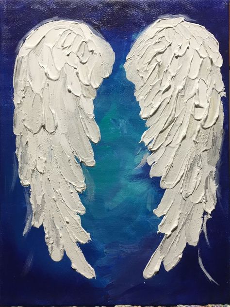 Turkey Roost, Wing Aesthetic, Wings Painting, Angel Wings Painting, Angel Wings Art, Children Crafts, White Angel Wings, Palette Art, Christmas Painting