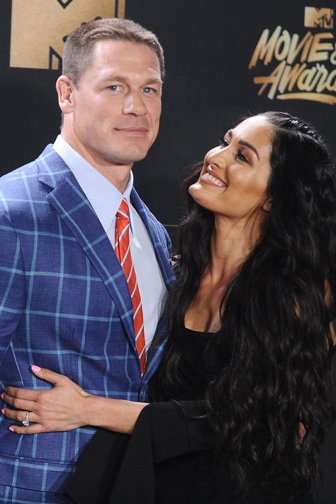 John Cena on His Split From Nikki Bella: "I Love Her and I Miss Her, but That Is What It Is" John Cena And Nikki Bella, John Cena Nikki Bella, Jone Cena, Wwe Superstar John Cena, John Cena Wrestling, John Cena And Nikki, Wwe Total Divas, Wwe Couples, Celebrity Stars