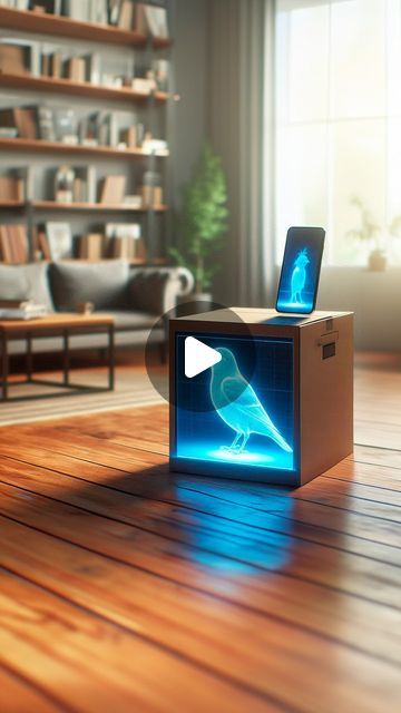 Art With Projector, How To Make A Homemade Projector, Diy Hologram Projector, Diy Phone Projector, Diy Hologram, Homemade Projector, 3d Hologram Projector, Iphone Projector, Projector Art