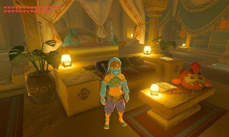 zelda botw riju's room Zelda Botw, Majoras Mask, Ocarina Of Time, Twilight Princess, Breath Of The Wild, Legend Of Zelda, Zelda, Princess Zelda, Zelda Characters