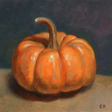 10. Pumpkin — Christine Kornacki Illustration Vegetable Painting, Food Painting, Läcker Mat, Pumpkin Art, Fruit Painting, Autumn Painting, Still Life Art, Fruit Art, Autumn Art