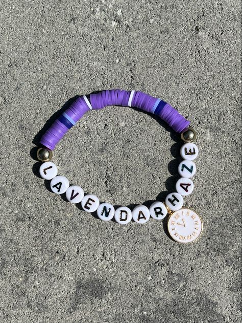 Lavender Haze Friendship Bracelet, Clay Bracelet Taylor Swift, Lavender Haze Bracelet, Bff Clay Bead Bracelet Ideas, Clay Bead Bracelets Taylor Swift, Clay Bead Taylor Swift Bracelets, Taylor Swift Clay Bead Bracelet Ideas, Taylor Swift Bracelet Ideas Clay Beads, Taylor Swift Clay Bead Bracelet