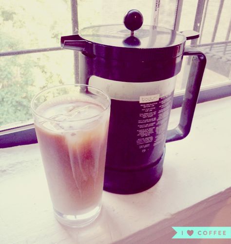 cold-brew coffee Bodum Cold Brew Recipe, Coffee Concoctions, Coffee Tag, New York Living, Alcoholic Treats, Cold Brew Coffee Recipe, Cold Brew Recipe, Iced Coffee Maker, Summer Coffee