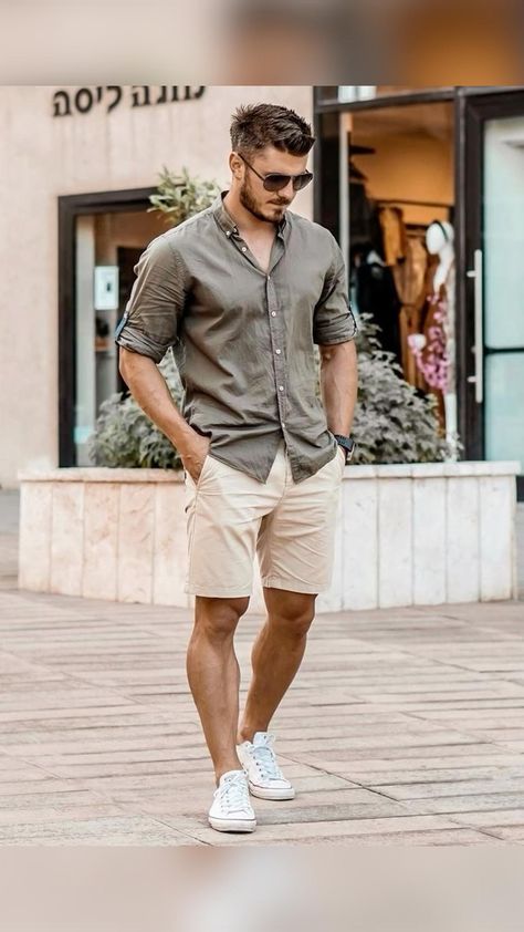 Herren Style, Mens Summer Outfits, Mens Casual Outfits Summer, Men Fashion Casual Shirts, Stylish Men Casual, Look Man, Pastel Outfit, Guys Clothing Styles, Mens Casual Dress Outfits