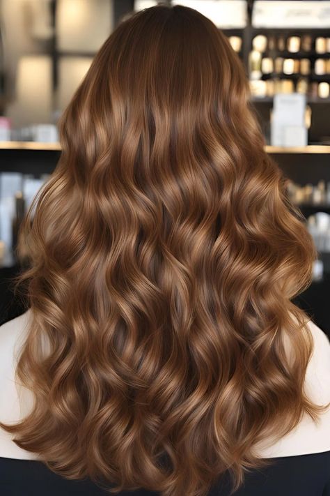 Different Brown Hair, Foam Hair Dye, Warm Brown Hair Color, Honey Brown Hair Color, Caramel Blonde Hair, Golden Brown Hair Color, Warm Brown Hair, Golden Brown Hair, Mushroom Brown