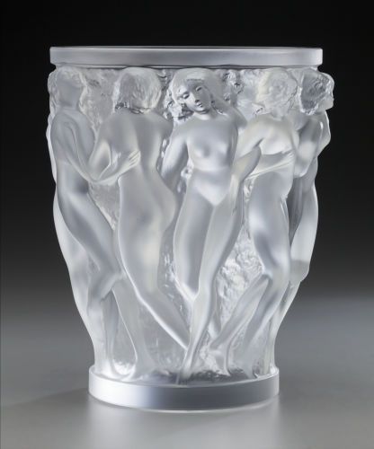 Art Deco Vase, Lalique Crystal, Crystal Vase, Art Glass Vase, Crystal Art, French Art, Glass Sculpture, Frosted Glass, Lalique