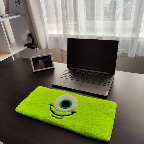 The tufted mousepad is specially designed to make your elbows and wrists less traumatized from working at the computer. Handmade tuft rug will give your movements comfort and softness. This keyboard wrist rest rug is perfect to decorate your computer desk. It is also a great, unforgettable funny gift for relatives, friends and children!😍 The size of the Computer tufted in the photos is 45 * 20 cm / 17.7 * 7.8 inches I made the Keyboard carpet by hand from the following materials: - acrylic hypoallergenic yarn. - cotton mesh - silicone for carpets CARE: Can be easily cleaned with a dry vacuum cleaner. If you want a different size or a different design, message me🙌 If you have any questions, just send me a message. I am always in touch and respond quickly! PS Add this ad to your favorites Artistic Rugs, Keyboard Wrist Rest, Funky Rugs, Wrist Rest, Punch Needle Patterns, Arm Rest, Punch Needle Embroidery, Rug Art, Computer Desk