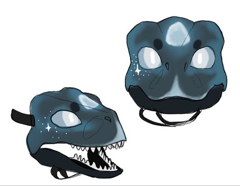 Dino Mask Inspiration, Dinosaur Mask Ideas, Dino Mask Design Ideas, Dino Mask Ideas Drawing, Dino Mask Template, Dino Mask Designs, Dino Mask Base, Dinomask Ideas, Dino Mask Ideas