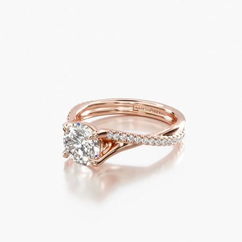 Gemstone Engagement Rings | JamesAllen.com Gold Band Engagement Rings, Pink Sapphire Ring Engagement, Engagement Rings Twisted, Contemporary Engagement Rings, Engagement Sets, Pave Engagement Ring, Classic Engagement Rings, Round Diamond Engagement Rings, Heart Shaped Diamond