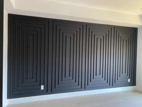 Herringbone Wall Panel, Partial Wall Paneling, Wall Decorate Ideas, Modern Wall Cladding, Wall Cladding Ideas, Wall Detailing, Charcoal Panels, Wall Cladding Designs, Cladding Ideas