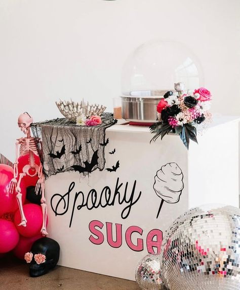 🍭 Can you think of a sweeter treat? 🕷Ready to add a dash of sweetness to your event? 🎈 Click the link in our bio to book our cart for your next party and let the magic begin! Backdrops/Props: @Simply5Creations Balloons/Coordination: @PopOfColorAZ Bounce House: @AZBounceCo Ceiling Fringe: @EllieMaeMakes Cotton Candy Cart: @FullBloomPartyCo DIY Fringe Kit: @TheFringeAesthetic Florals: @PetalPeaceFlowerCo High Top Tables: @StarsAndStripesEventsllc Kids table/chairs and Table Design: @thep... Cotton Candy Display, Ceiling Fringe, Kids Table Chairs, Cotton Candy Cart, Diy Fringe, Candy Stand, Candy Display, High Top Tables, Candy Cart