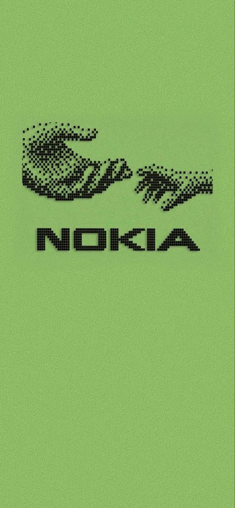 Iphone Trendy Wallpaper, Light Color Aesthetic Wallpaper, Nokia Logo Wallpaper, Pixelated Wallpaper Aesthetic, Pixel Green Wallpaper, Nokia Aesthetic Wallpaper, Nokia Aesthetic Phone, Nokia Hand Logo, Nokia Background