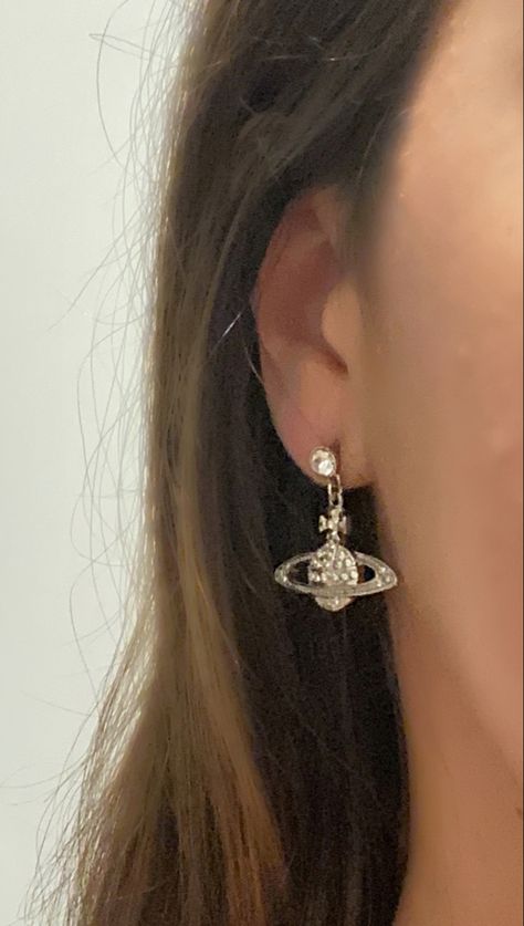 Westwood Earrings, Vivienne Westwood Earrings, Cute Couple Dancing, Bas Relief, Classy Jewelry, Silver Drop Earrings, Gold Drop Earrings, Piercing Jewelry, Vivienne Westwood