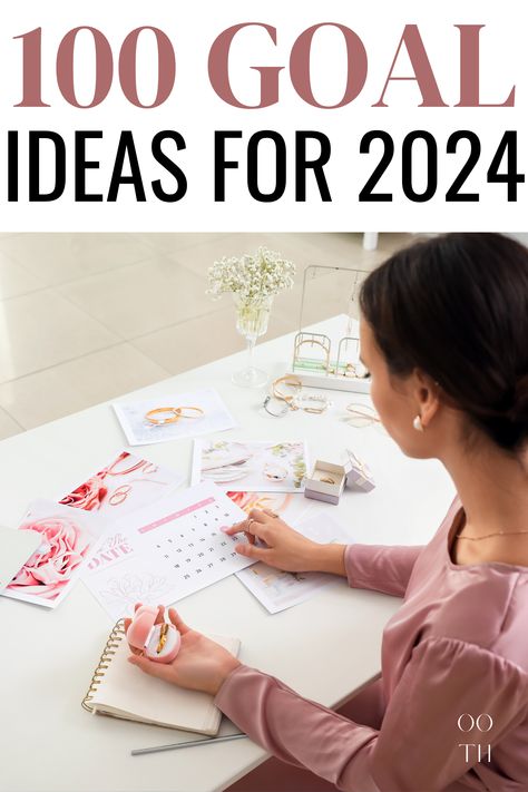 goal ideas for 2024, new years goal ideas New Years Resolution List, Goal Ideas, Resolution List, Life Goals List, Goals Ideas, Making Goals, New Year Planning, Goal List, Yearly Goals