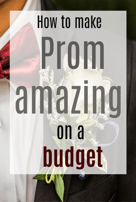 Prom On A Budget, Prom Car, Parenting On A Budget, Family Budgeting, School Prom, Thrifty Living, Frugal Lifestyle, Money Hacks, Family Budget