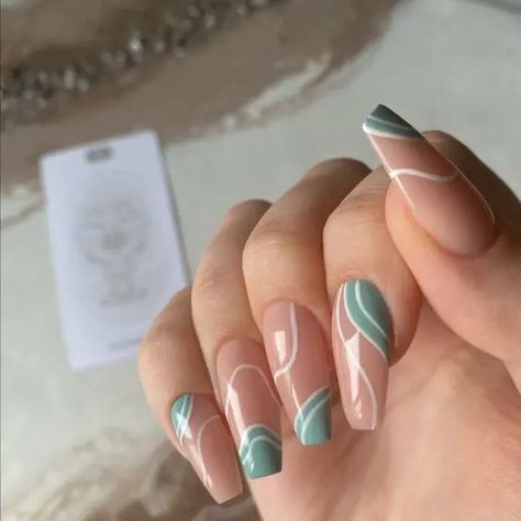 Milky Nails, Broken Nails, Colorful Nails, Modern Nails, Classy Acrylic Nails, Cute Summer Nails, Acrylic Nails Coffin Short, Hot Nails, Dream Nails