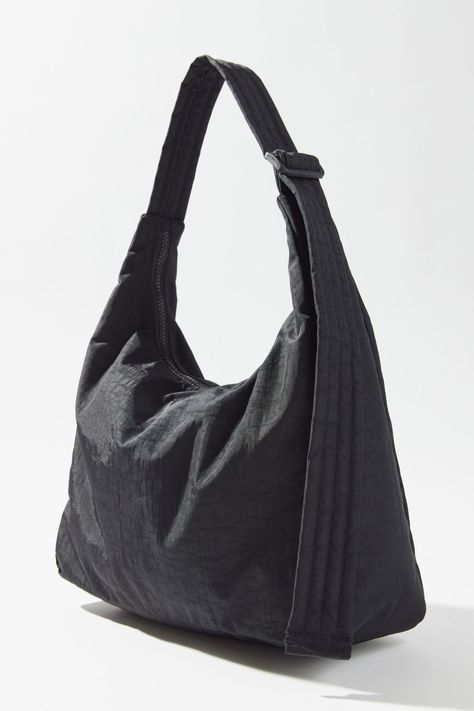 BAGGU Nylon Shoulder Bag | Urban Outfitters New Zealand - Clothing, Music, Home & Accessories Bag Silhouette, Baggu Bags, Structured Shoulder, Nylon Shoulder Bag, Large Shoulder Bags, Big Bags, Bag Design, Reusable Bags, Nylon Bag