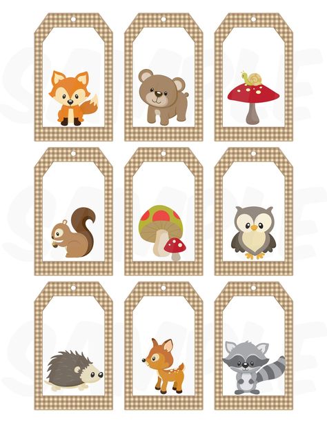 Woodland Animals Printables, Woodland Forest Baby Shower, Baby Shower Gift List, Woodland Baby Shower Favors, Forest Animals Theme, Forest Animal Baby Shower, Woodland Baby Blanket, Woodland Animals Theme, Animal Baby Shower Theme