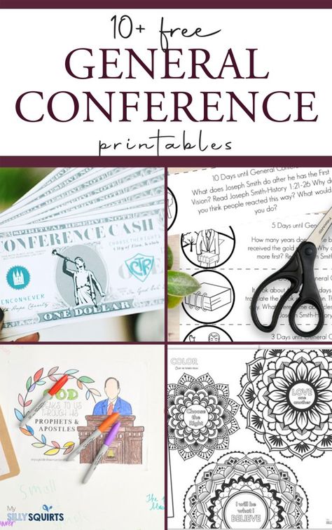 Conference Cash Lds, Lds Conference Bingo Free Printable, General Conference Activities For Adults, Free General Conference Printables 2023, General Conference 2024, Free General Conference Printables, General Conference 2023, Lds Conference Activities, Lds Games