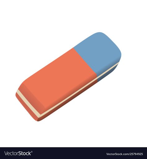 Eraser Illustration, Eraser Drawing, Realistic Illustration, Transparent Png, High Res, Png Images, Adobe Illustrator, Red And Blue, Mood Board