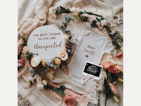 Digital Boho Pregnancy Announcement Social Media Floral Flat Lay Baby Announcement Template for Social Media Personalized Baby Announce - Etsy Boho Pregnancy Announcement, Baby Announcement Template, Pregnancy Announcement Social Media, Template For Social Media, Pregnancy Announcement Template, Boho Maternity, Floral Flats, Free Baby Stuff, Exciting News