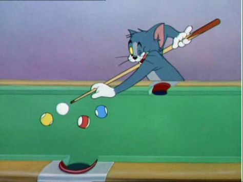 Cue Ball Cat, 1950 Dogs Playing Pool, Tom And Jerry Funny, Snooker Room, Playing Pool, Tom And Jerry Cartoon, Play Pool, Sunflower Wallpaper, Saturday Morning Cartoons, Payday Loans