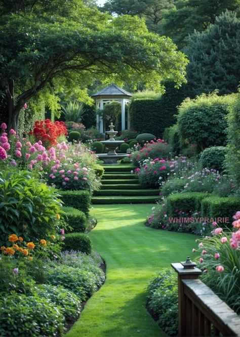 Arsitektur Art Deco, Exquisite Gardens, Back Garden Design, Estate Garden, Garden Yard Ideas, Backyard Garden Design, Garden Pathway, Garden Landscape Design, Garden Design Ideas