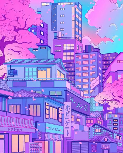 Ken Figuracion | J A P A N E S E VAPORWAVE 🌸🌸🌸 a commissioned vertical banner art for an anime convention! I really enjoyed making this one! [story… | Instagram Japanese Vaporwave Aesthetic, Vaporwave Art Anime, Dreamwave Aesthetic, Dream Pop Aesthetic, Pastel Vaporwave Aesthetic, Vaporwave Illustration, Anime Cd, Vaporwave Anime, Graphic Deisgn