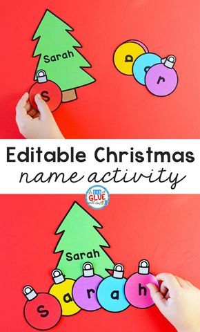 Students feel accomplished when they master spelling their name with this Christmas Editable Name Activity and worksheets. #editable #Namebuilding #literacy #earlylearning Christmas Literacy Preschool, Christmas Name Activities Preschool, Christmas Name Crafts Preschool, Pre K Christmas Activities, Christmas Literacy Activities Preschool, Preschool Christmas Literacy Activities, Preschool Christmas Theme, Christmas Preschool Crafts, Christmas Preschool Activities