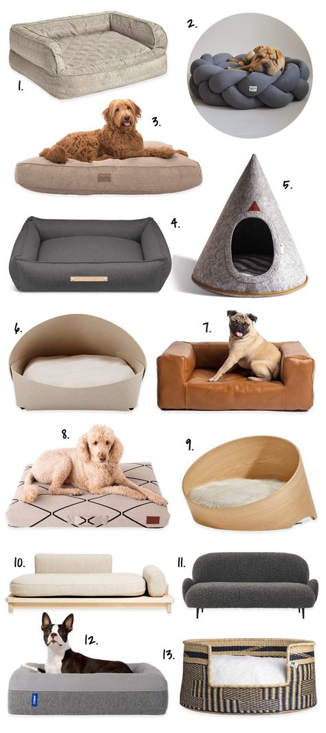 25+ Chic Aesthetic Dog Beds for Modern Pups - Includes stylish pet beds from brands such as Harry Barker, Orvis, Casper, Crate & Barrel, Made, MiaCara and more. Cute Pet Beds Aesthetic, Dog Bed For Medium Dog, Best Dog Beds For Large Dogs, Best Dog Beds For Medium Dogs, Aesthetic Dog Beds, Aesthetic Dog Supplies, Dog Bed Aesthetic, Neutral Dog Bed, Dog Bed Inspiration