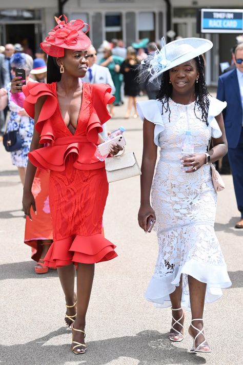 Ladies’ Day: The best outfits and hats at Royal Ascot 2022 | The Independent Royal Ascot Ladies Day Outfits, Royal Ascot Fashion 2022, Ascot Outfits 2023, Ascot Ladies Day Outfit, Royal Ascot Outfits Women, Royal Ascot 2023, Ascot Outfits Women, Ladies Day At The Races Outfit, Royal Ascot Outfit