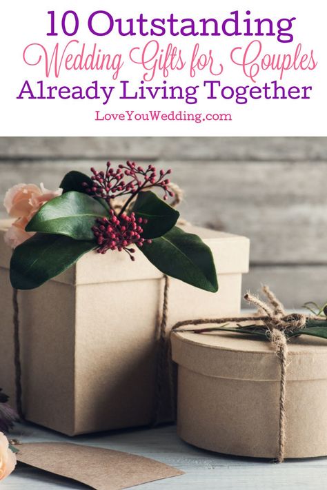 It's often hard to find gift ideas for couples already living together, but we think these top picks will really wow them! Take a look! Wedding Gift For Older Couple, Wedding Gift Ideas For Couple, Weeding Gift Ideas, Unusual Wedding Gifts, Sentimental Wedding Gifts, Lesbian Wedding Gifts, Wedding Gifts For Bride And Groom, Wedding Gift Ideas, Diy Wedding Gifts