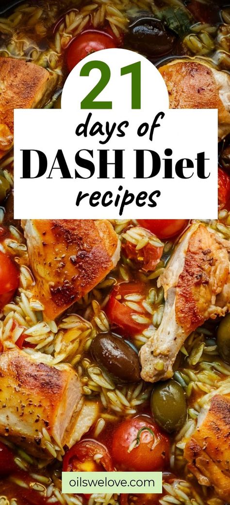 Easy and Tasty DASH Diet Meals - Discover 32 delicious recipes to help you follow the DASH diet and improve your overall health and well-being. #DASHdiet #healthyrecipes #mealideas #Nourish #Delicious #and #Nutritious #Meal #Healthy #HealthyLiving #Ideas #Your #HealthTips #SelfCare #Body #HealthyLifestyle #Wellness #FitnessTips Dash Diet Food List, Dash Diet Plan, Dash Diet Meal Plan, The Dash Diet, Dash Diet Recipes, Flexitarian Diet, Heart Healthy Eating, Healthy Meal Ideas, Recipes For