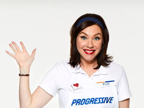 How To Dress Like Flo From Progressive For Halloween | Bustle Celebrity Day Spirit Week, Celebrity Day Spirit Week Ideas, Spirit Week Ideas, Flo Progressive, School Spirit Week, Quick Costumes, Progressive Insurance, Dress Up Day, Outfit Png