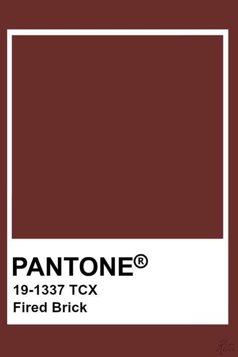 Pantone’s 2020 Colors for Fall/Winter And How To Wear Them Pantone Fired Brick, Fired Brick Color, Brick Red Aesthetic, Brick Red Color Palette, Autumn Pantone, Pantone Autumn, Red Pantone, Brown Pantone, Pantone Tcx