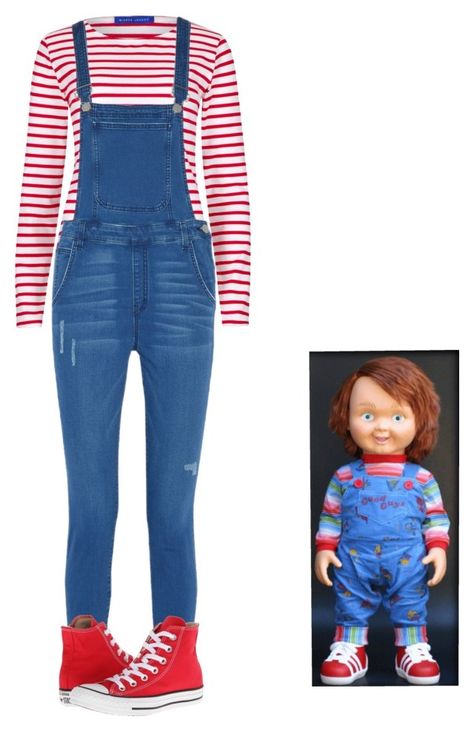 "When ur watching chucky  u got to make an outfit" by bruhitzmonika ❤ liked on Polyvore featuring Winser London, Rebecca Minkoff and Converse Diy Chucky Costume, Chucky Outfit, Chucky Halloween Costume, Chucky Costume, Chucky Halloween, Winser London, Make An Outfit, Gtr R34, Costume Inspo