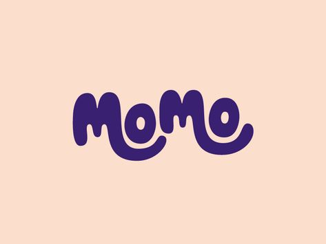 Momo Logo by Equal Parts Studio Momo Logo, Eco Logo Design, Typo Logo Design, Eco Logo, Clothing Brand Logos, Text Logo Design, Typo Logo, Word Mark Logo, Smartphone Accessories