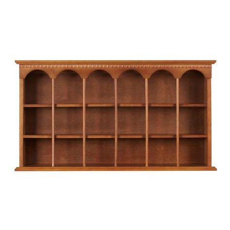 Furniture Shelves, Shelves For Living Room, Dentil Moulding, Curio Shelf, Inspire Me Home Decor, Touch Of Class, Wooden Furniture, Made Of Wood, Display Shelves