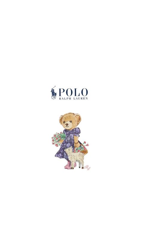 #polo #ralphlauren #bear #logo #wallpaper #simple #cute #white #girl #women Ralph Lauren Bear Wallpaper, Polo Bear Wallpaper, Cute White Girl, Polo Bear Ralph Lauren Wallpaper, Simplistic Wallpaper, Teddy Bear Wallpaper, Winnie The Pooh Pictures, Bear Girl, Bear Logo