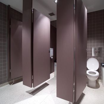 Washroom Design Ideas, Public Restroom Design, Commercial Bathroom Designs, Ladies Toilet, Ladies Bathroom, Cubicle Design, Toilet Cubicle, Commercial Bathroom, Ada Bathroom