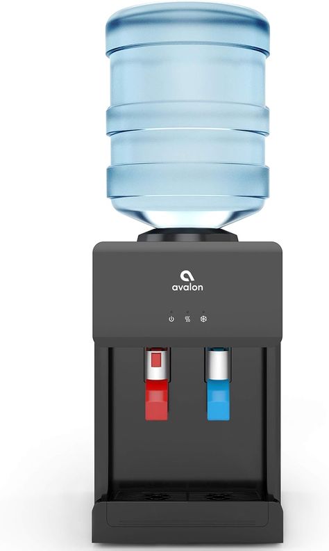 Space saving water cooler. Love the hot water feature. Countertop Water Dispenser, Safety Kit, Water Spout, Water Dispensers, Water Coolers, Water Faucet, Water Filtration System, Water Filtration, Gatorade Bottle