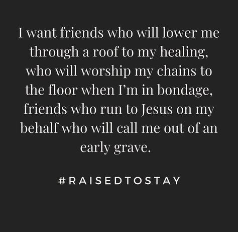 Natalie Thomas Runion on Instagram: "When I was hurt by the church, I looked for people to commiserate with me, to validate my experiences whose main language was sarcasm and bitterness. . What I needed were people who would help me heal. I needed those who would take me to Jesus, not further from Him. . We can be the friends who break through the roof for each other- I pray we never stop looking for ways to lead others to Jesus. . “Some men took a man who was not able to move his body to Jes Praying For Friends, Hurt By Friends, Jesus Scriptures, Gospel Quotes, I Need Jesus, Bible Verses About Love, Godly Relationship, Christian Friends, Pray Quotes