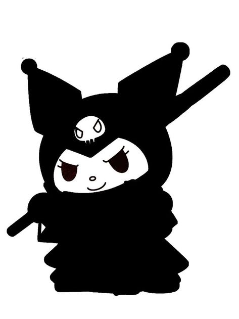 Kuromi stencils introduce children to one of the cutest, yet meanest characters in Japanese animation. All Kuromi stencils can be downloaded and printed for free. Japanese Animation, The Cutest, Free Printable, Free Printables, Mario Characters, Cricut, For Free, Fictional Characters, Art