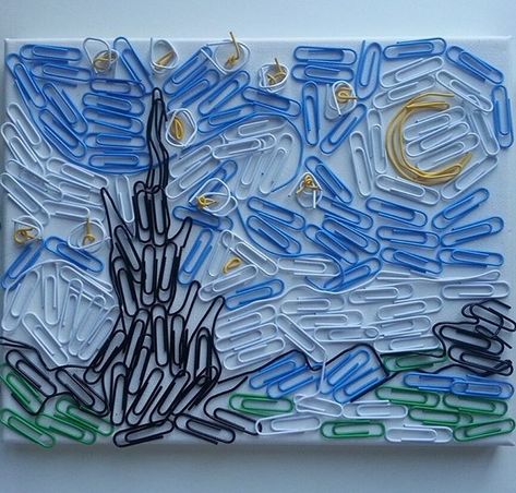 Adam Hillman, object arranger Van Gogh Arte, Creation Art, Trash Art, Van Gogh Museum, Edvard Munch, Art Parody, Found Object Art, Tableau Art, Piet Mondrian