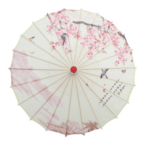 PRICES MAY VARY. The classic Chinese art painted oil paper umbrella parasol, embellished with tassel pendent. A marvelous accessory for everyday use or for special occasions such as wedding parties, photography, costumes, cosplay and other events. Great for asian theme decoration, bring a touch of orient to your next event or into your home with our beautiful Chinese parasol. Warm Tip: Dear buyer, due to lighting effect, monitors brightness, manual measurement, etc., there could be some slight d Chinese Paper Umbrella, Festival Display, Chinese Parasol, Oil Paper Umbrella, Chinese Umbrella, Umbrella Photography, Chinoiserie Decor, Umbrella Painting, Paper Umbrella