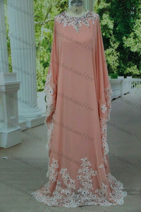 Kaftan Designs, African Dresses For Kids, Long Sleeve Evening Gowns, Lace Gown Styles, African Print Dress Designs, African Fashion Traditional, Fancy Dresses Long, Chiffon Dresses, Mode Abaya