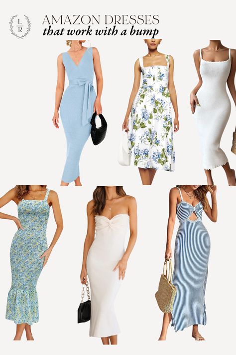 Dresses under $50 from Amazon that can work with a baby bump. Maternity style. Bump style. Amazon fashion finds. Click through to shop and follow for more! Amazon Fashion Finds, Maternity Dresses Summer, Top Fashion Bloggers, Amazon Dresses, Maternity Outfits, Bump Style, Maternity Style, Baby Bump, Summer Floral