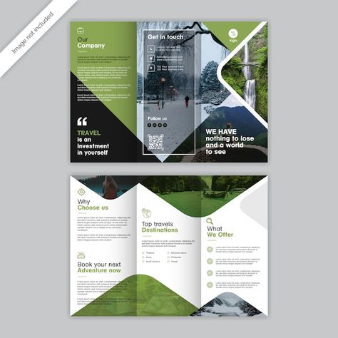 Sports Design Ideas, Trifold Brochure Template, Top Travel Destinations, Trifold Brochure, Coffee Design, Sports Design, Brochure Template, Us Travel, Media Marketing